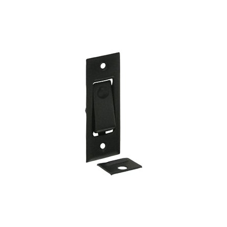 Deltana PDB42U19 Pocket Door Jamb Bolt Paint Black, 10PK PDB42U19-XCP10
